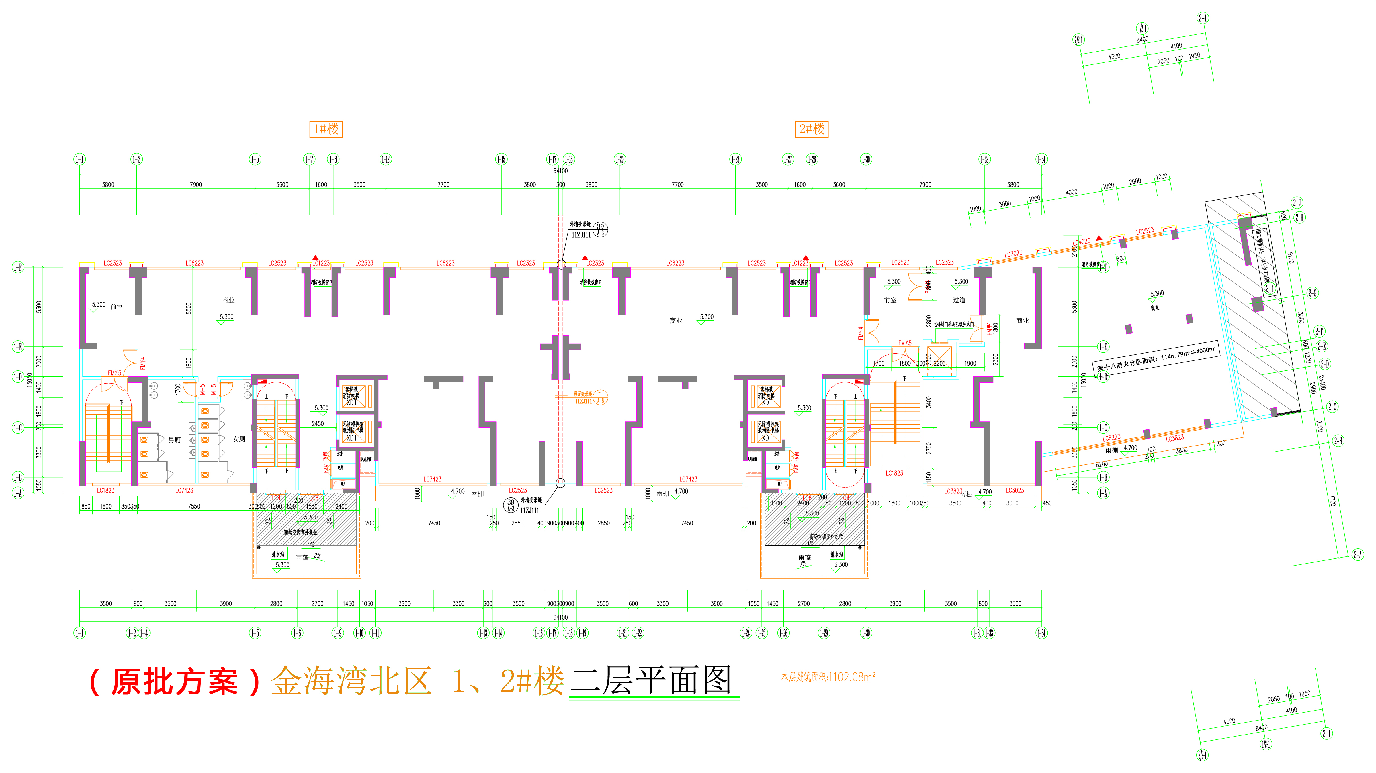 金海灣北區1、2#樓_二層平面圖.jpg