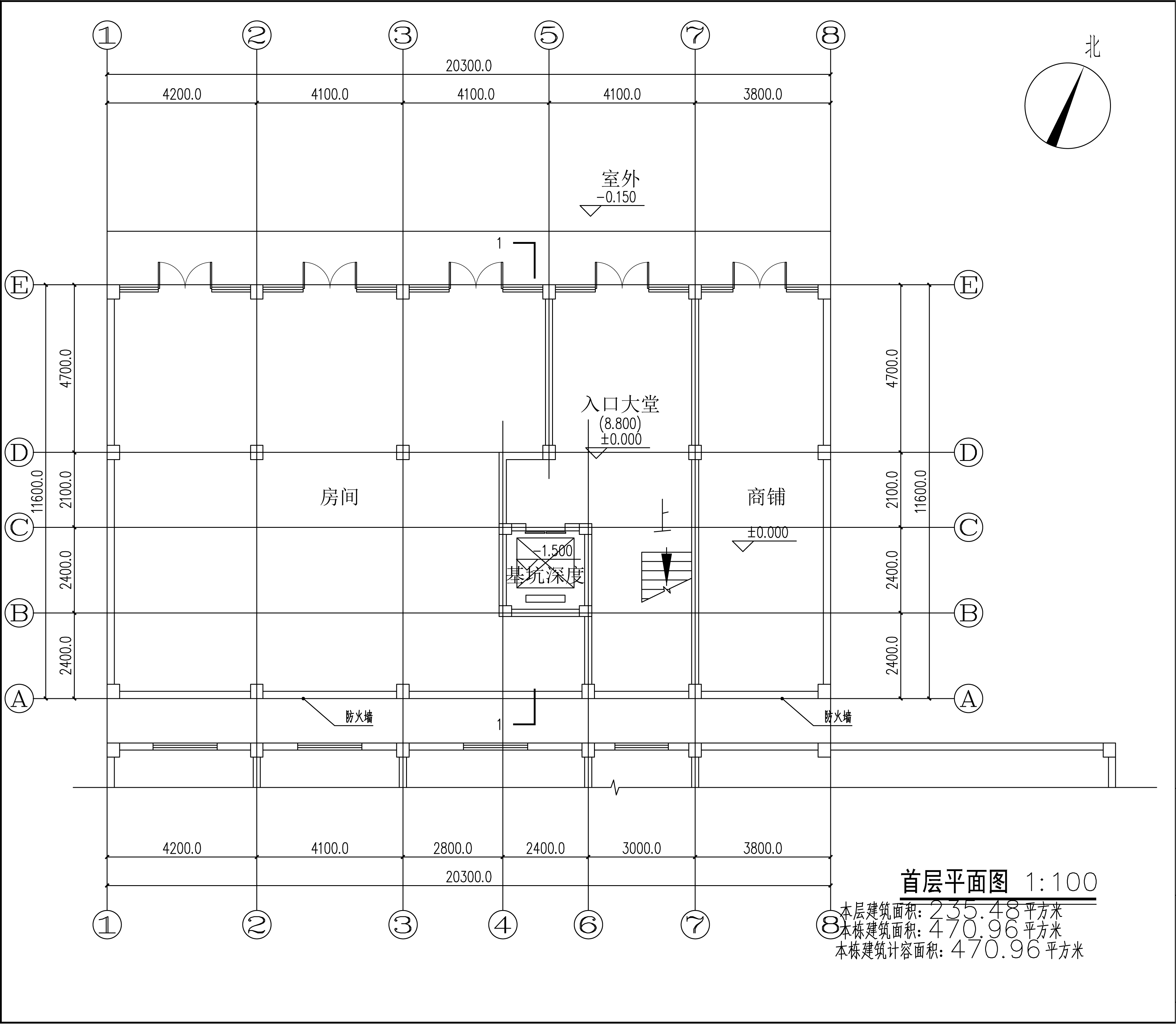 馮宅住宅樓項目-t3-Model首層平面圖.jpg