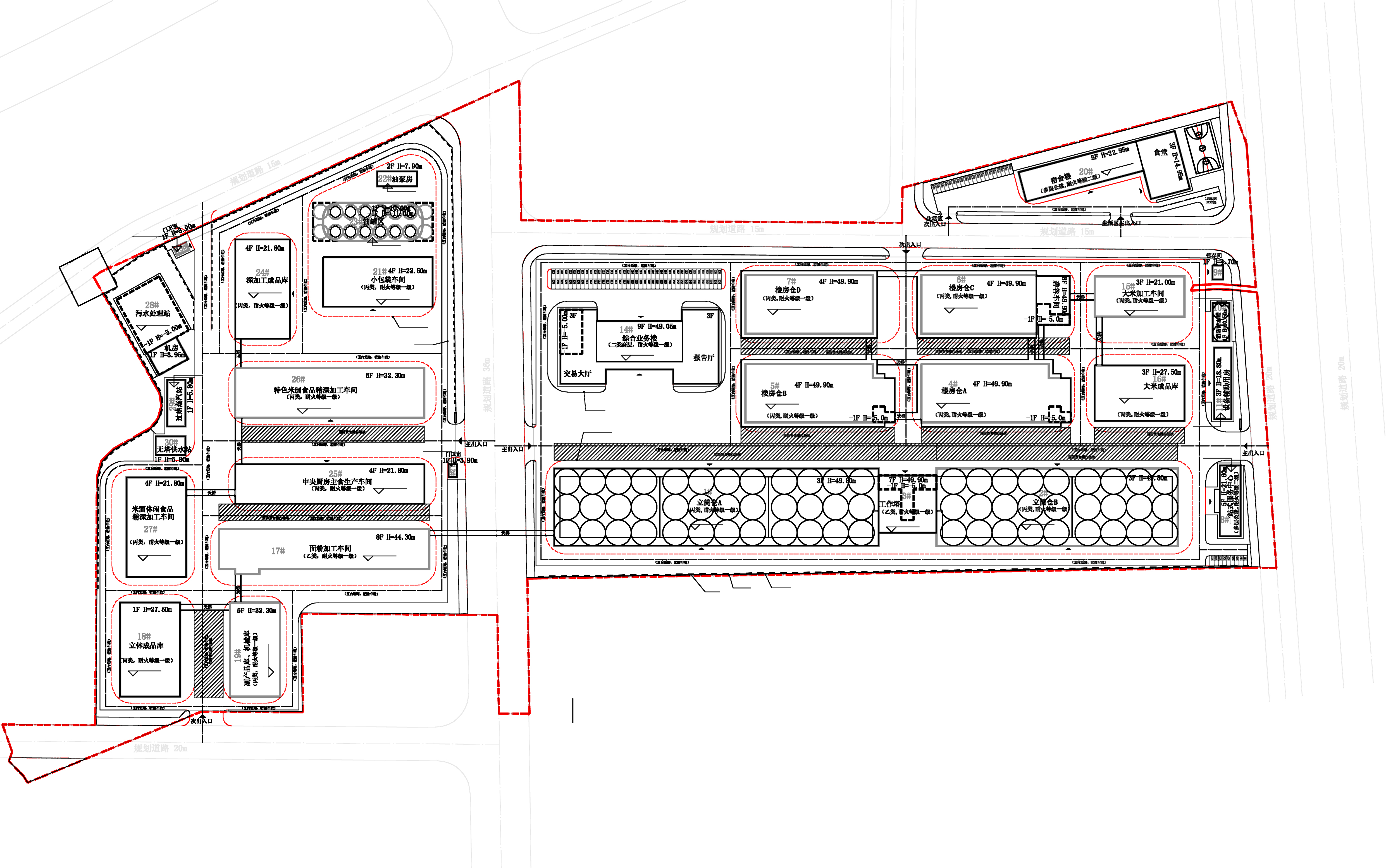 廣州糧食儲備建筑規劃總平面圖.jpg